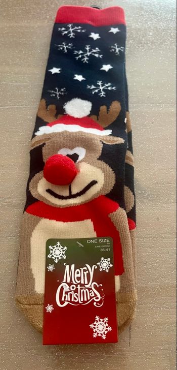 Chaussette de Noël renne