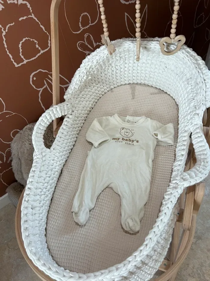 Pyjama Kiabi 1m ourson my baby first snack