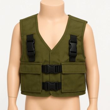 Gilet tactique enfant Taille S
Sans marque, style militaire