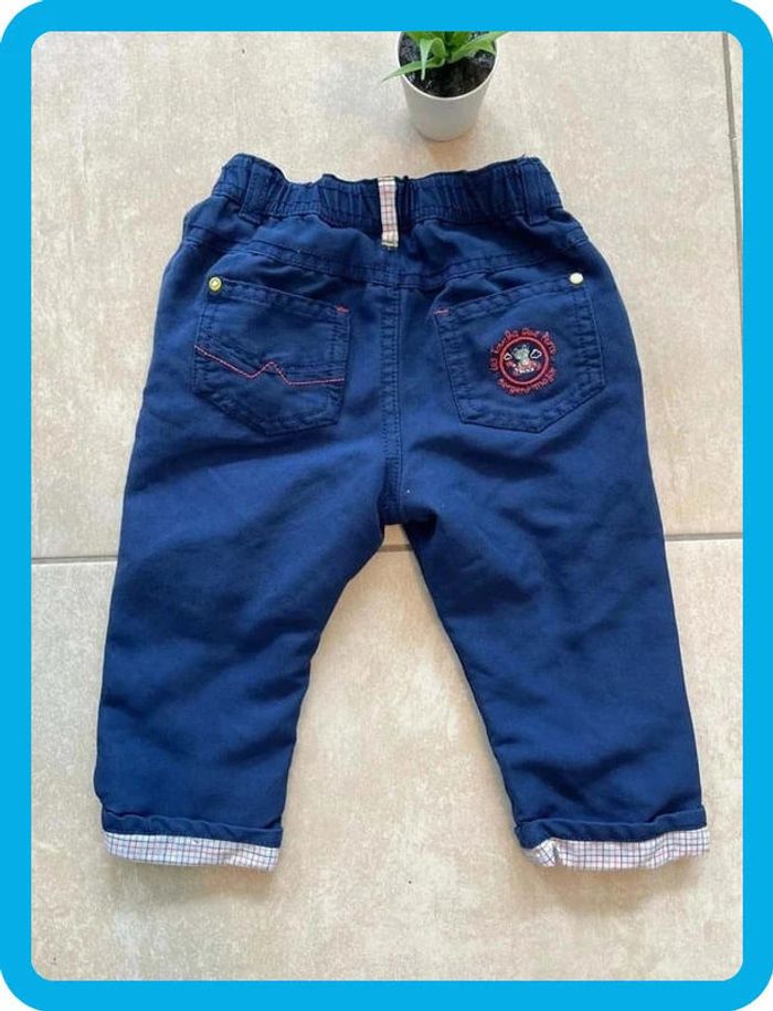 Beau pantalon taille ajustable 18 mois sergent major - photo numéro 5