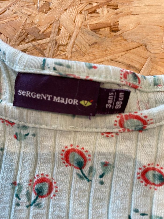 Tee-shirt été 3 ans Sergent Major - photo numéro 4