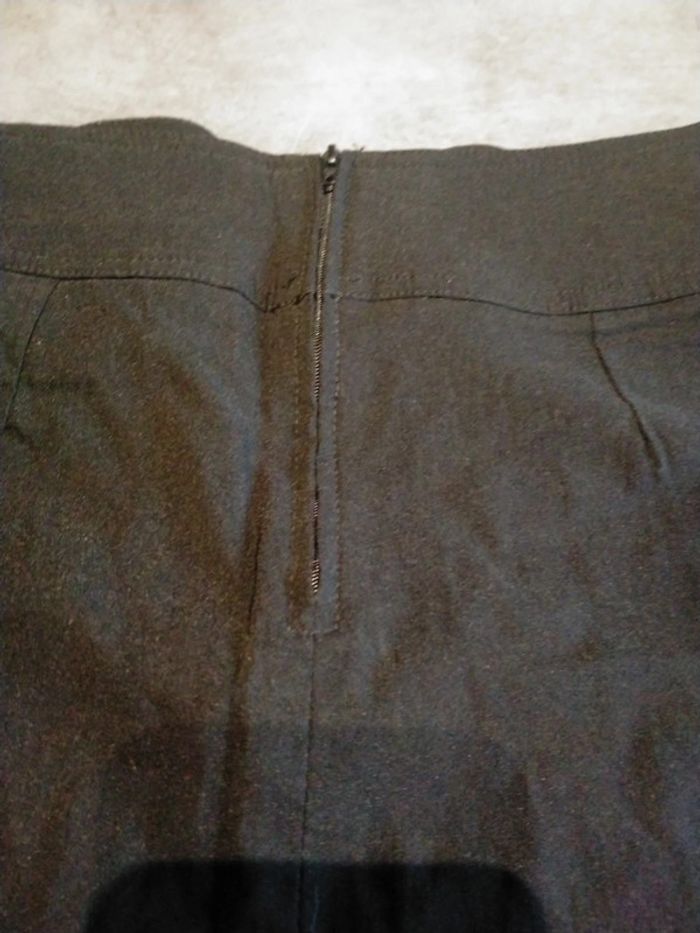 Jupe noire "Camaïeu" T:38 - photo numéro 6