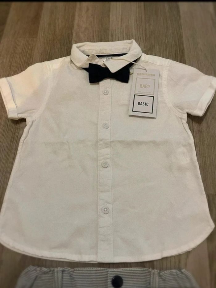 Ensemble cérémonie baptême mariage taille 9 mois neuf - photo numéro 3