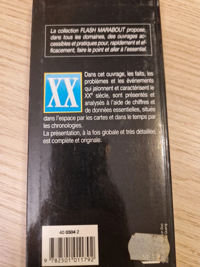 Histoire du XXe siècle, Flash Marabout - photo numéro 2