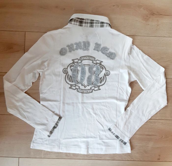 Polo manches longues femme taille L - photo numéro 2