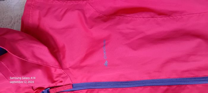 Coupe vent quechua fuschia fille 12 ans décathlon - photo numéro 6