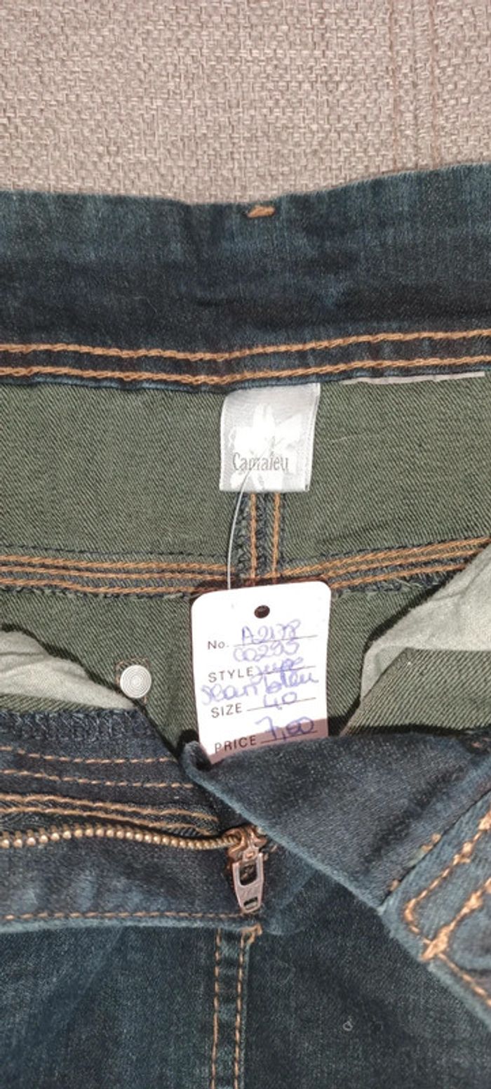 Jupe en jeans Camaïeu 40 - photo numéro 6