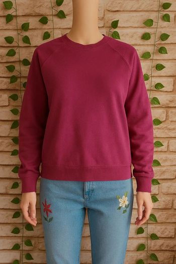 🌸Sweat Bordeau C&A Taille 34🌸