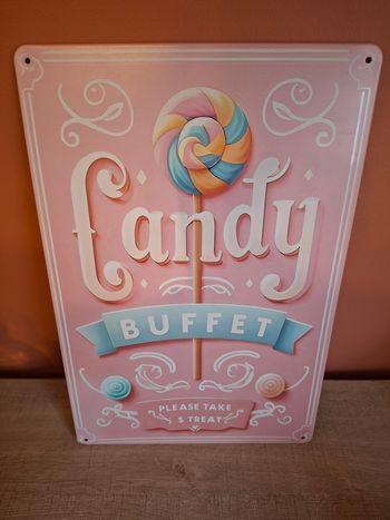 Affiche candy bar