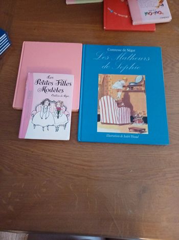 Lot de 3 livres Comtesse de Ségur