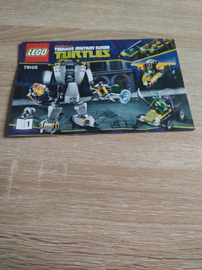 Lego tmnt notice 79105 - photo numéro 2