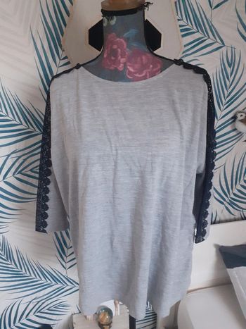 Pull léger dentelle 42 44