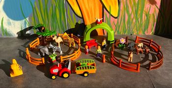 Parc animalier playmobil 123