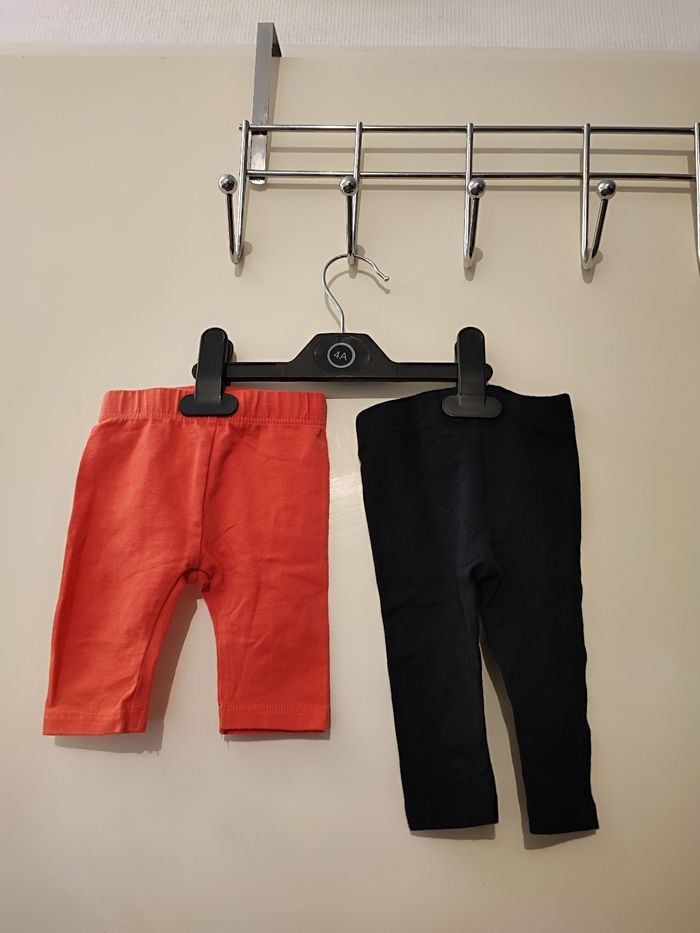 Lot de 4 leeging bébé fille