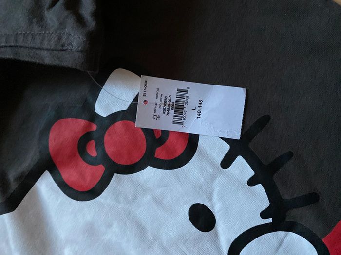 Tee shirt T-shirt Gap Hello kitty taille 140 146 cm 10 11 ans Neuf - photo numéro 4