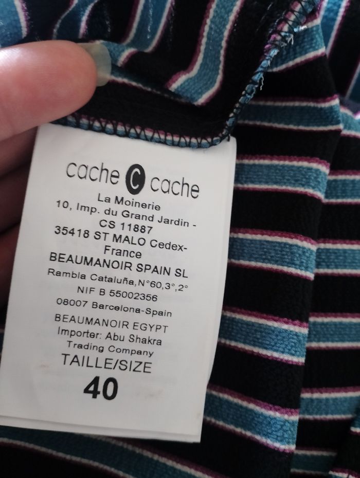 Blouse neuve manches 3/4 Cache Cache - photo numéro 6