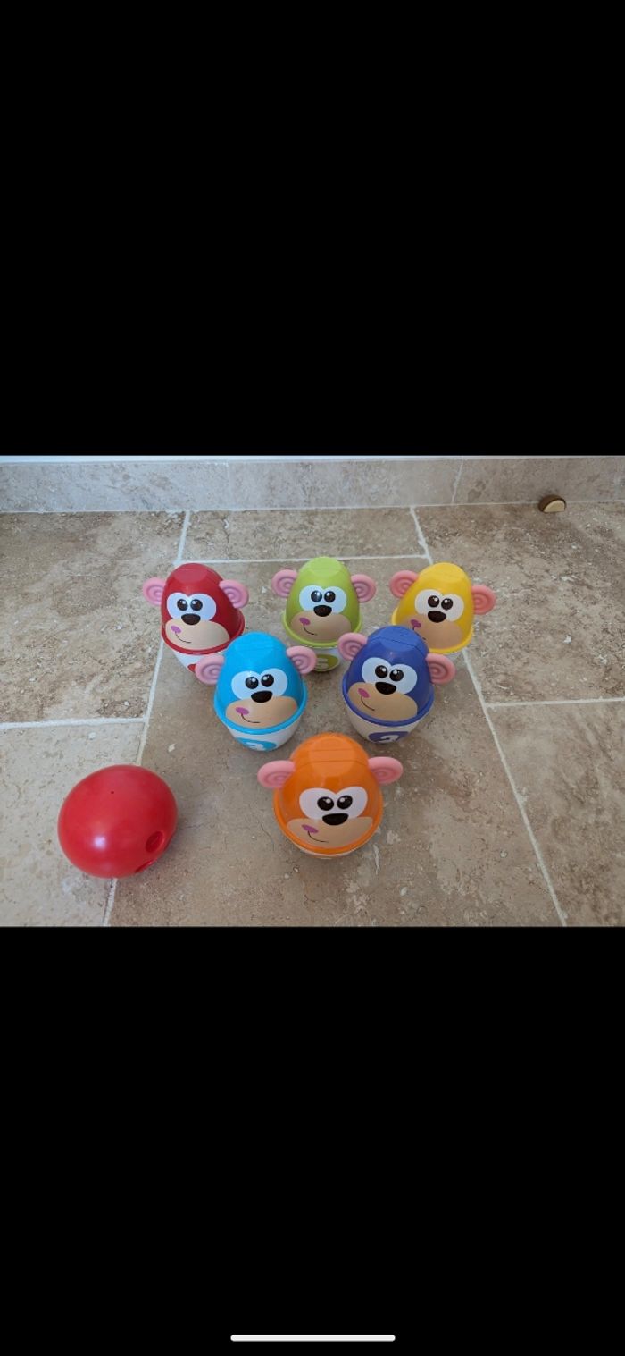 Jeu de bowling jungle Chicco - photo numéro 3