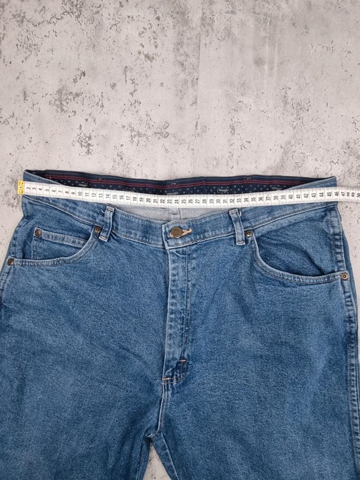 Jean Wrangler bleu Taille 38x32 (mesures en photos) - photo numéro 5