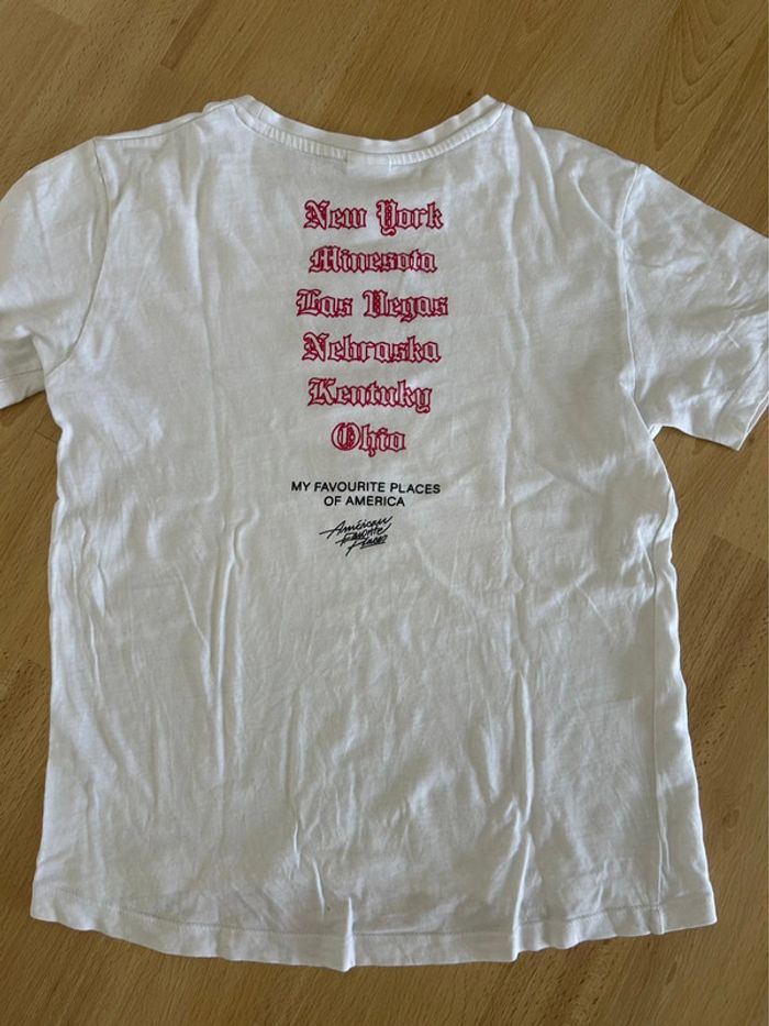 Tee-shirt blanc 10 ans Zara - photo numéro 3