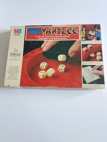 Triple yahtzee mb jeux