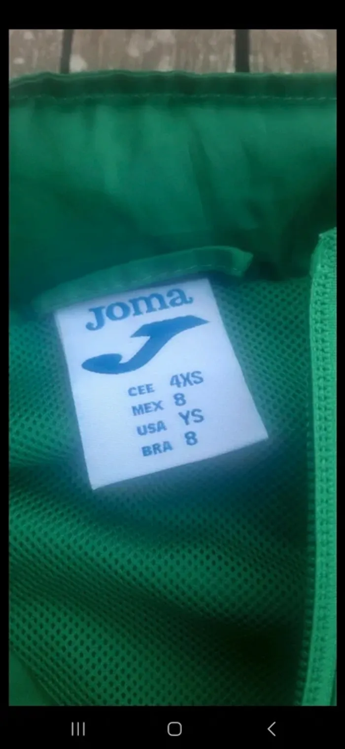 K-way joma vert 8 ans - photo numéro 3