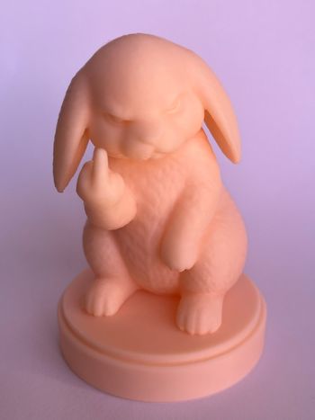 🐰 Figurine Lapin Assis – Modèle original
