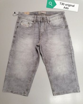 Bermudas gris Original Ado T30 Neuf