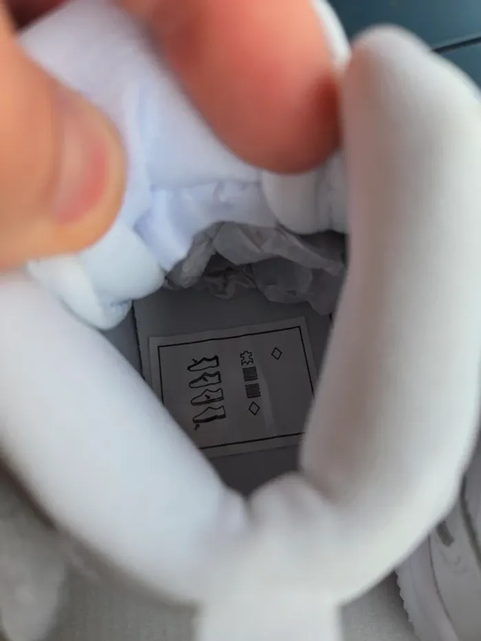 Nike force 1 mid easyon blanche taille 26 neuves - photo numéro 6