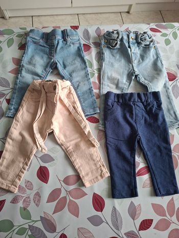 Lot pantalon