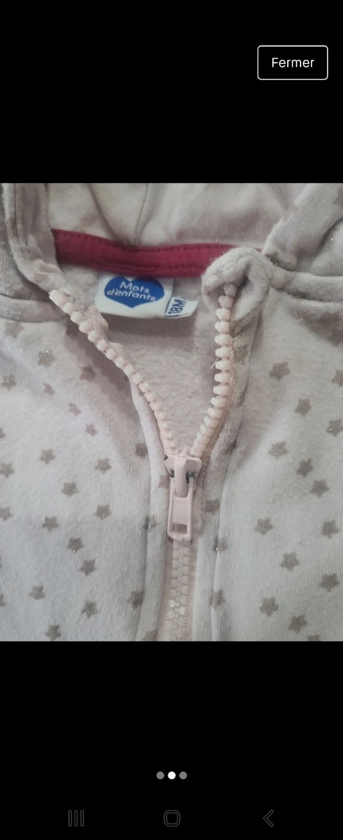 Gilet à capuche fille 18 mois - photo numéro 2