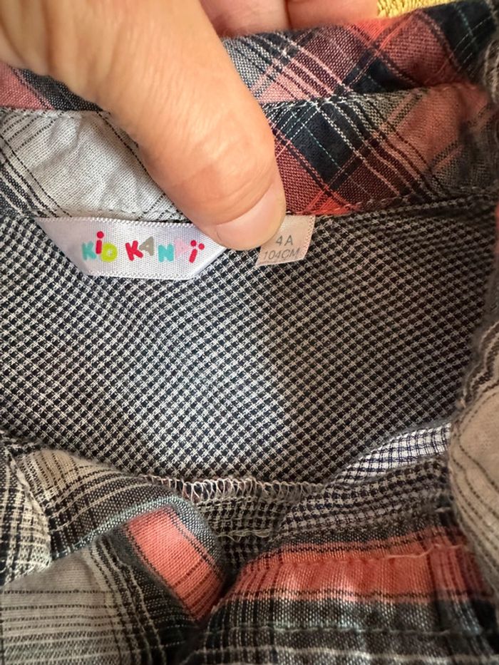 Chemise manches longues 4 ans - photo numéro 2