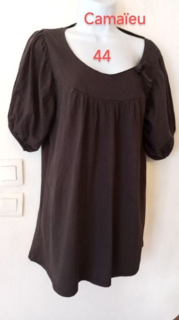 Tee shirt long coton femme 44