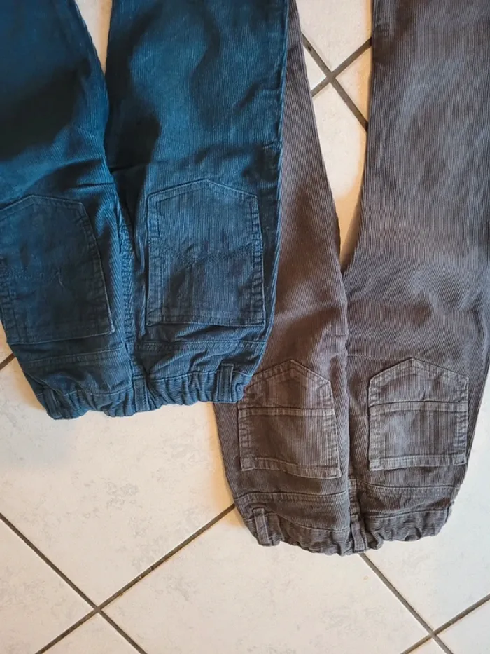 Lot pantalons velours garçon - photo numéro 9