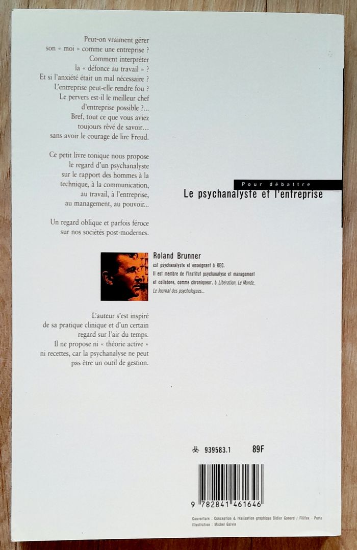 Roland Brunner - le psychanalyste et l'entreprise - photo numéro 4