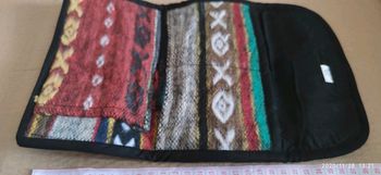 Porte feuille laine bouillie