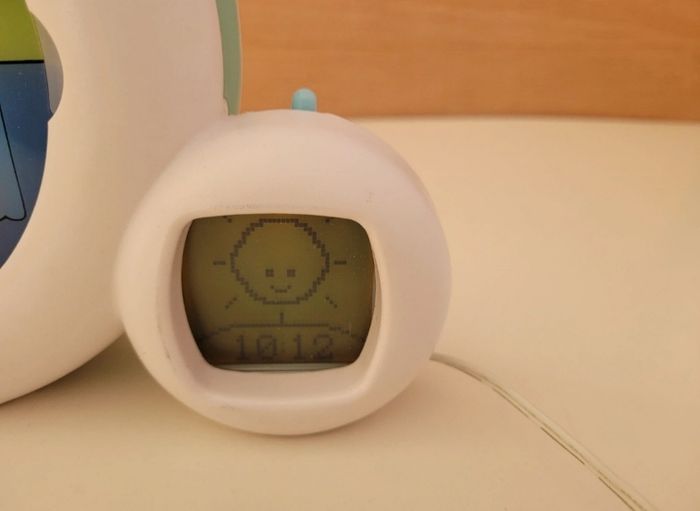 Réveil éducatif Kid'sleep - Moon Blanc - photo numéro 8