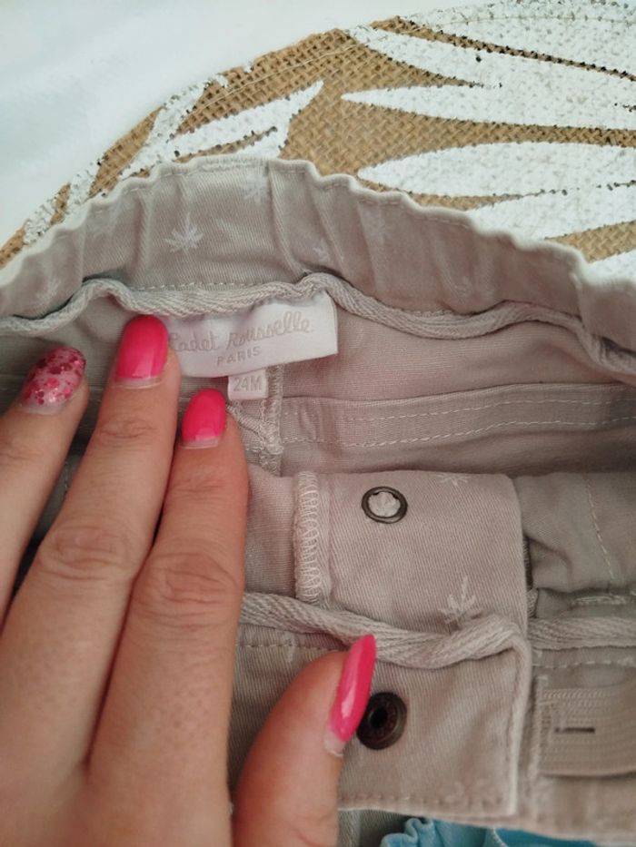 Lot 2 shorts 24 mois 86 cm Cadet Rousselle - photo numéro 4