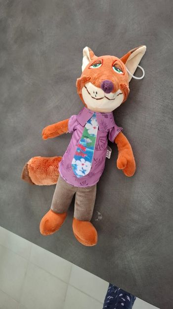 Peluche disney zootopie 