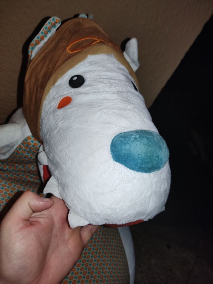 Grande peluche douce