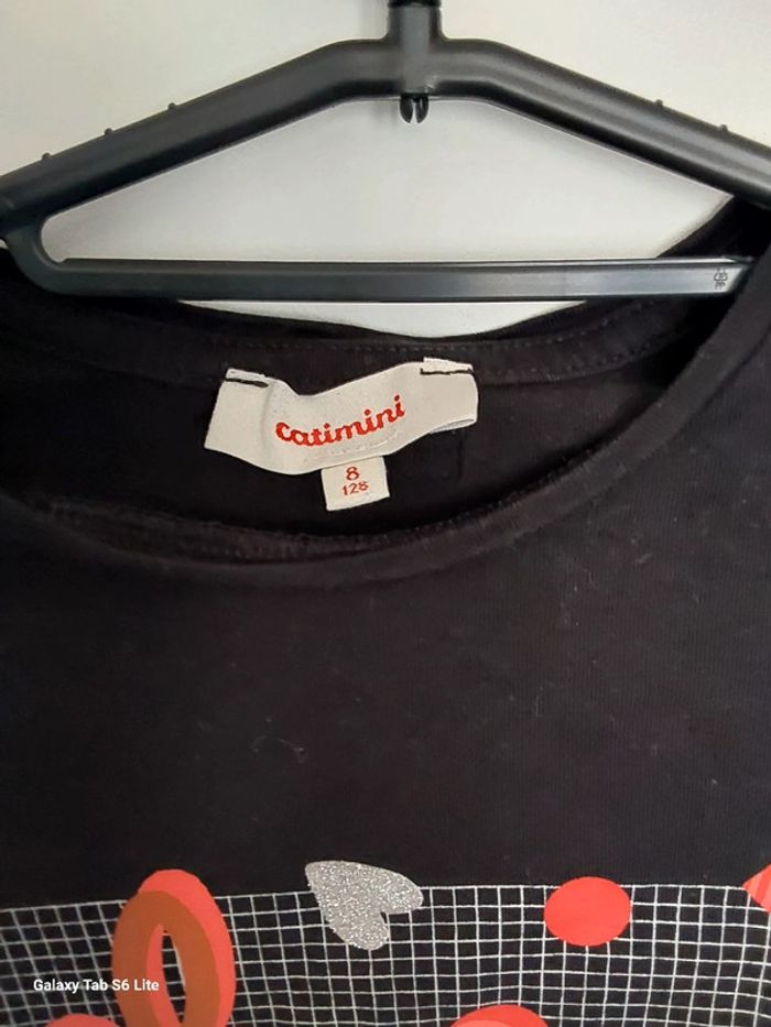 Tee shirt catimini fille 8 ans - photo numéro 3