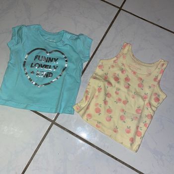 Lot de 2 t-shirt