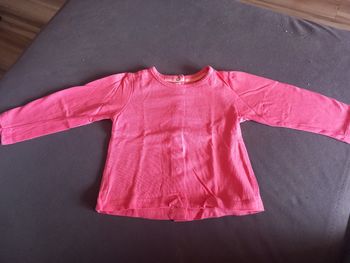 Tshirt fille rose