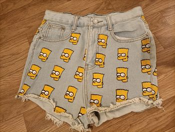 Short en jeans