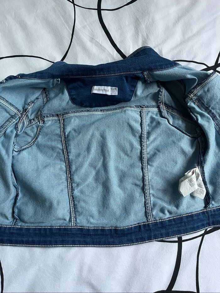 Veste en jeans fille - photo numéro 6