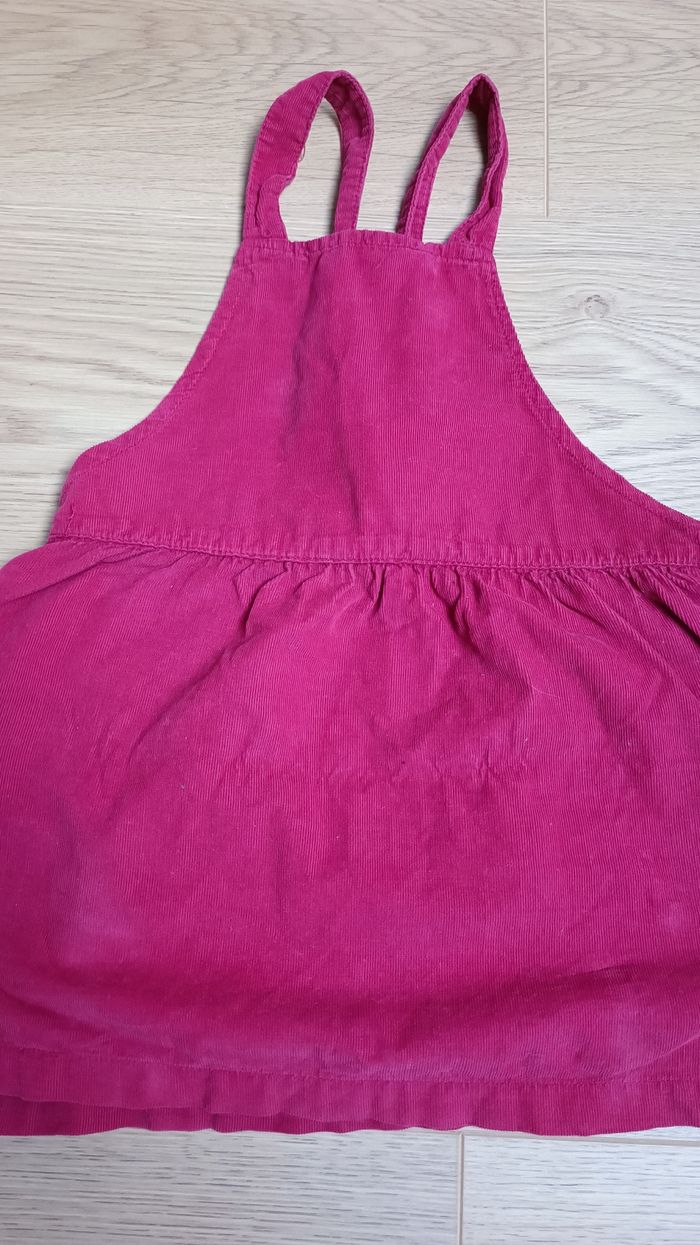 Robe salopette Mango et t-shirt 18 mois - photo numéro 2