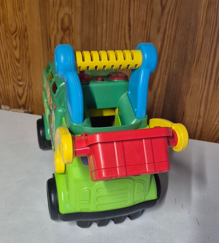 Porteur vtech Maxi camion poubelle recyclo'formes - photo numéro 4