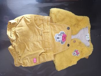 Ensemble short salopette 6 mois