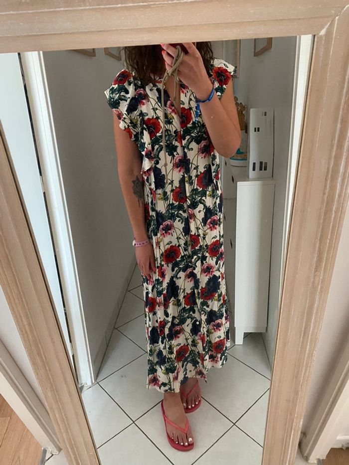 Robe à fleurs h&m - photo numéro 2