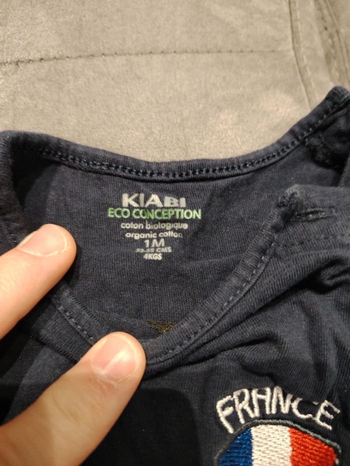 T shirt France bébé - photo numéro 2