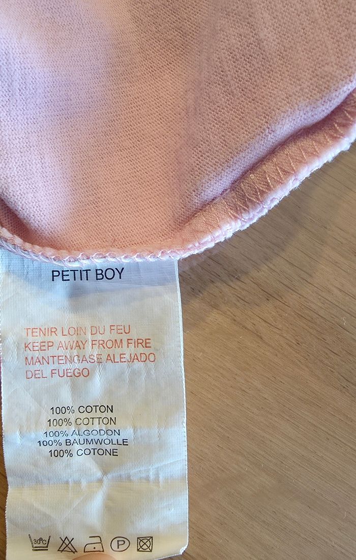 Tee-shirt ML rose 18 mois - photo numéro 8